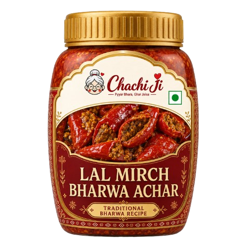 Chachiji's Lal Mirch Bharwa Achar
